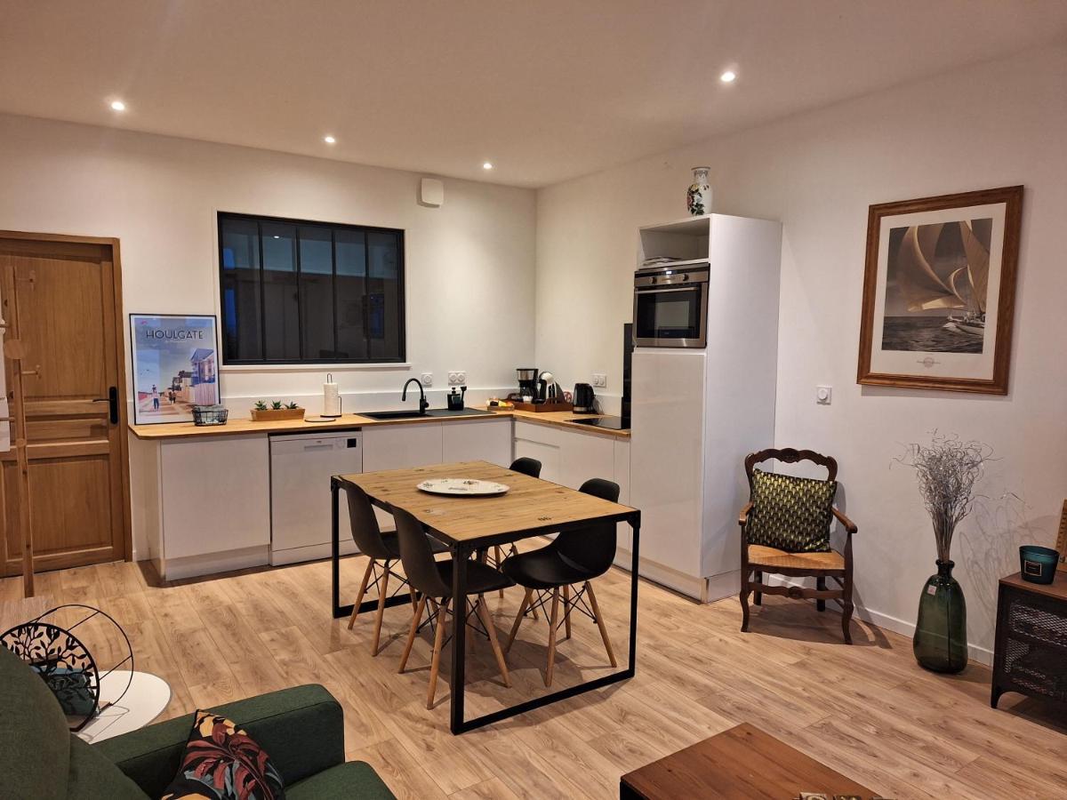 La Perle De Houlgate Apartment Luaran gambar